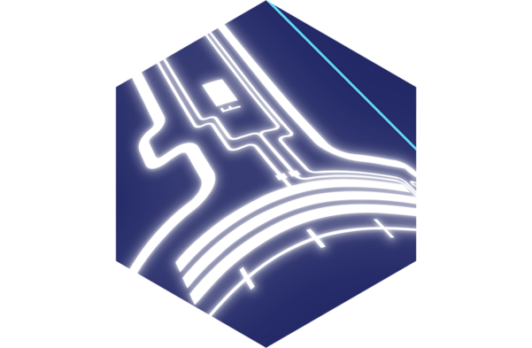 传感膜图标：用于医疗技术的传感器技术