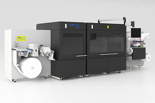 Inkjet digital printing machine from the KURZ Group